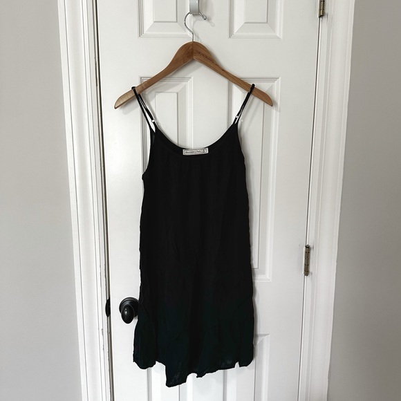 Abercrombie & Fitch black ruffle hem sundress, size S - Picture 1 of 6
